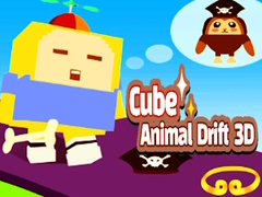 Žaidimas Cube Animal Drift 3D