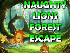 Žaidimas Naughty Lions Forest Escape