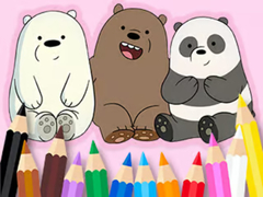 Žaidimas Coloring Book: We Three Bears