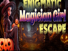 Žaidimas Enigmatic Magician Girl Escape