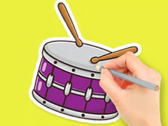 Žaidimas Coloring Book: Star Drum