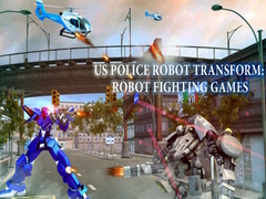 Žaidimas US Police Robot Transform: Robot  fighting games