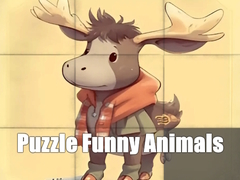 Žaidimas Puzzle Funny Animals