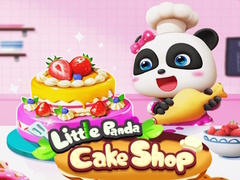 Žaidimas Little Panda Cake Shop