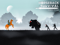 Žaidimas Horseback Survival Zombies Escape