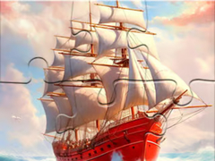 Žaidimas Jigsaw Puzzle: White Sailing Boat