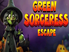 Žaidimas Green Sorceress Escape