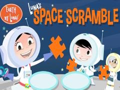 Žaidimas Earth to Luna! Luna's Space scramble