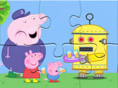 Žaidimas Jigsaw Puzzle: Peppa Robot