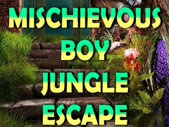 Žaidimas Mischievous Boy Jungle Escape