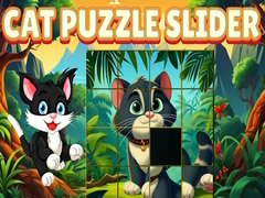 Žaidimas Cat Puzzle Slide