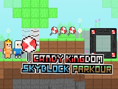 Žaidimas Candy Kingdom Skyblock Parkour