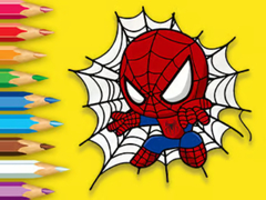 Žaidimas Coloring Book: Baby Spiderman