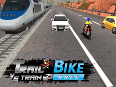 Žaidimas Trail Bike vs Train Race