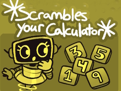 Žaidimas Scrambles Your Calculator