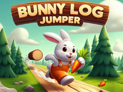 Žaidimas Bunny Log Jumper