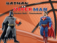 Žaidimas Batman vs Superman Basketball Tournament