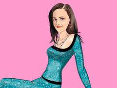 Žaidimas Alexis Bledel Dress up