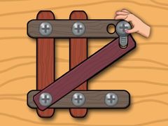 Žaidimas Wood Nuts Master: Screw Puzzle