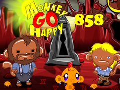 Žaidimas Monkey Go Happy Stage 858