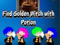 Žaidimas Find Golden Witch with Potion