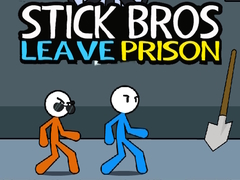 Žaidimas Stick Bros Leave Prison