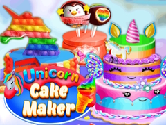 Žaidimas Unicorn Cake Maker