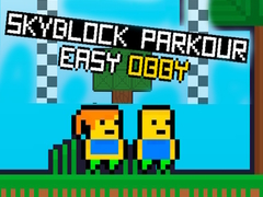 Žaidimas Skyblock Parkour Easy Obby