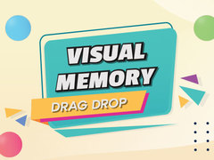 Žaidimas Visual Memory Drag Drop