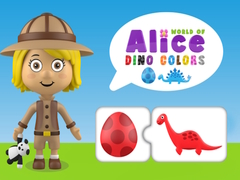 Žaidimas World of Alice Dino Colors