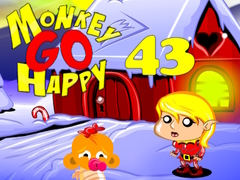 Žaidimas Monkey Go Happy Stage 43