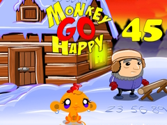 Žaidimas Monkey Go Happy Stage 45