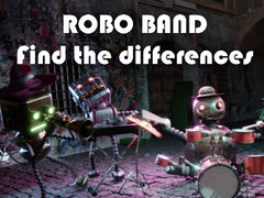 Žaidimas Robot Band - Find the Differences