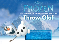 Žaidimas Frozen: Throw Olaf