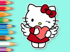 Žaidimas Coloring Book: Love Kitty