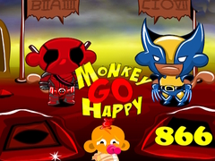 Žaidimas Monkey Go Happy Stage 866