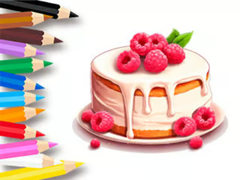 Žaidimas Coloring Book: Berry Cake