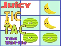 Žaidimas Juicy Tic Tac Toe Battle