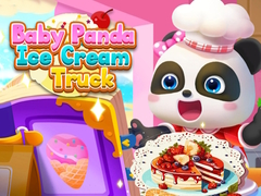 Žaidimas Baby Panda Ice Cream Truck 