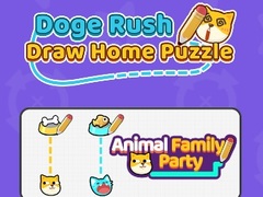 Žaidimas Doge Rush : Draw Home Puzzle