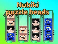 Žaidimas Nubiki puzzle heads