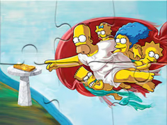 Žaidimas Jigsaw Puzzle: Creation Of Simpsons