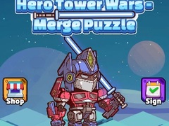 Žaidimas Hero Tower Wars Merge Puzzle