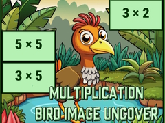 Žaidimas  Multiplication Bird Image Uncover