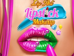 Žaidimas Lip Art Lipstick Makeup