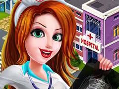 Žaidimas Nurse Girl Dress Up Hospital