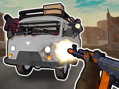 Žaidimas Road Chase. Shooter Realistic Guns