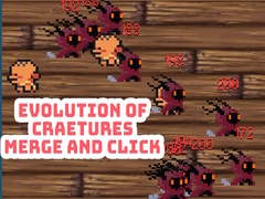 Žaidimas Evolution of Craetures Merge and Click