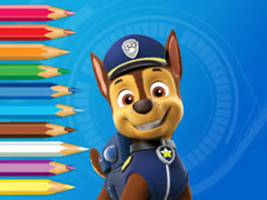 Žaidimas Coloring Book: Paw Patrol Chase