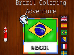 Žaidimas Brazil Coloring Adventure